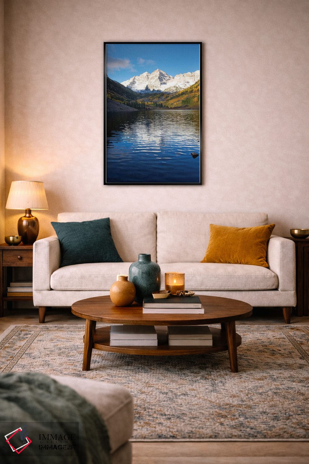 تابلو دکوراتیو Maroon Bells, Maroon Creek Valley, Aspen, Pitkin County… اثر پانورامیک ایمجز - D5B