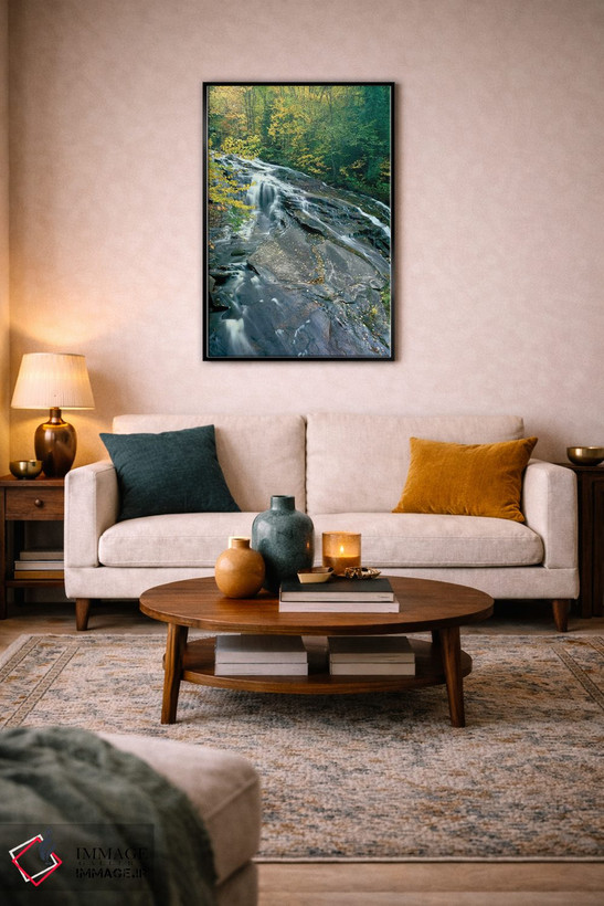 تابلو دکوراتیو Winooski River, Marshfield, Washington County, Vermont… اثر پانورامیک ایمجز - D4B