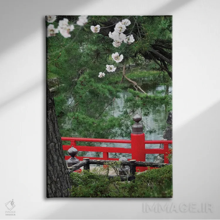 تابلو دکوراتیو Hirosaki Park, Hirosaki, Aomori Prefecture, Japan" - "ن… اثر پانورامیک ایمجز - نمای روبهرو روی دیوار