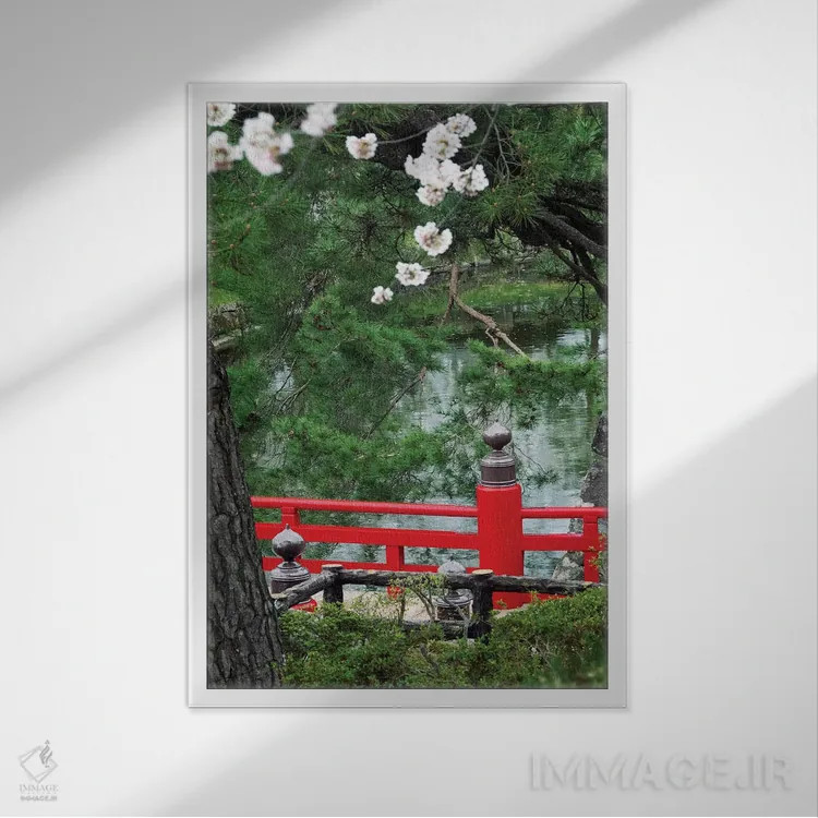 تابلو دکوراتیو Hirosaki Park, Hirosaki, Aomori Prefecture, Japan" - "ن… اثر پانورامیک ایمجز - نمای قابدار سفید