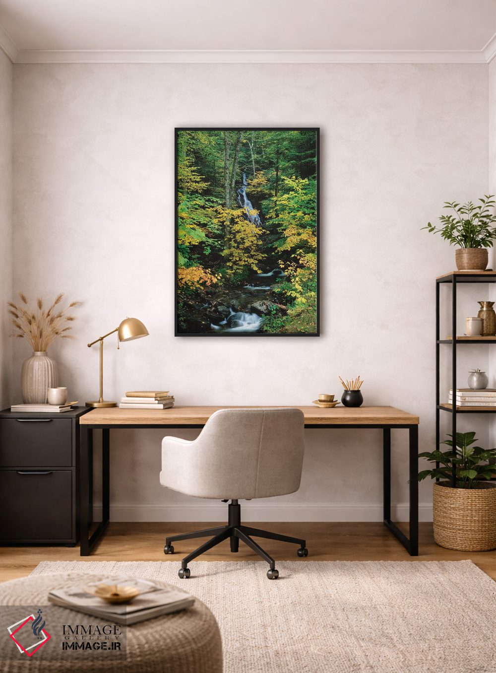 تابلو دکوراتیو Vermont Route 100, Granville Reservation State Park, Ve… اثر پانورامیک ایمجز - D4B