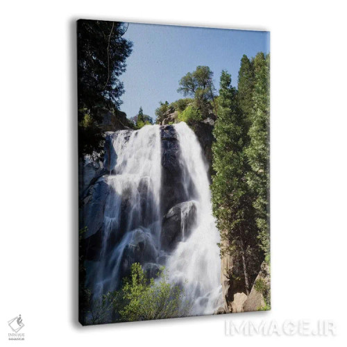 تابلو دکوراتیو Sequoia National Park, California, USA" - "آبشار در جنگ… اثر پانورامیک ایمجز - نمای پرسپکتیو محصول