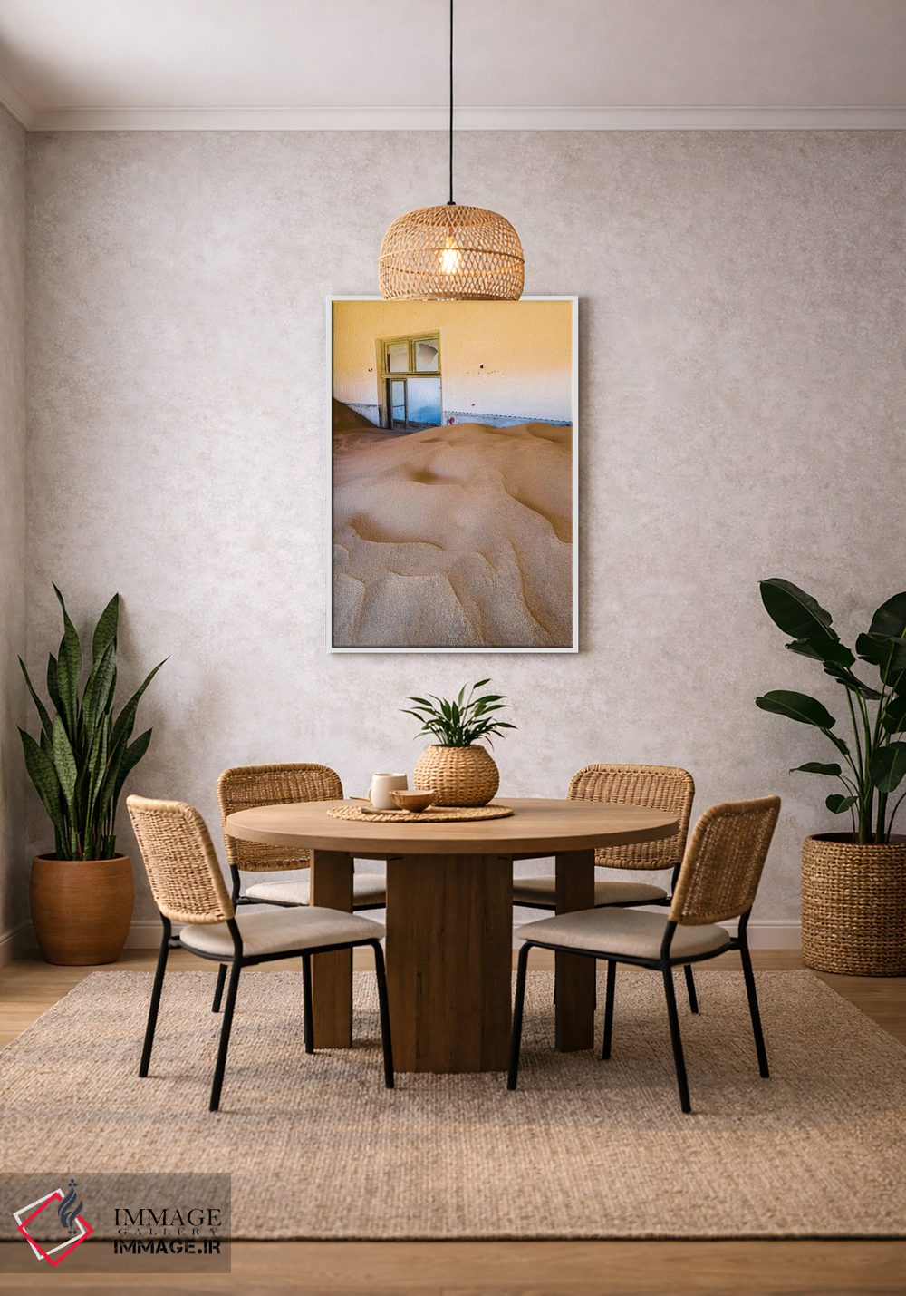 تابلو دکوراتیو Kolmanskop, Namib desert, Luderitz, Namibia, Africa"… اثر پانورامیک ایمجز - D3W
