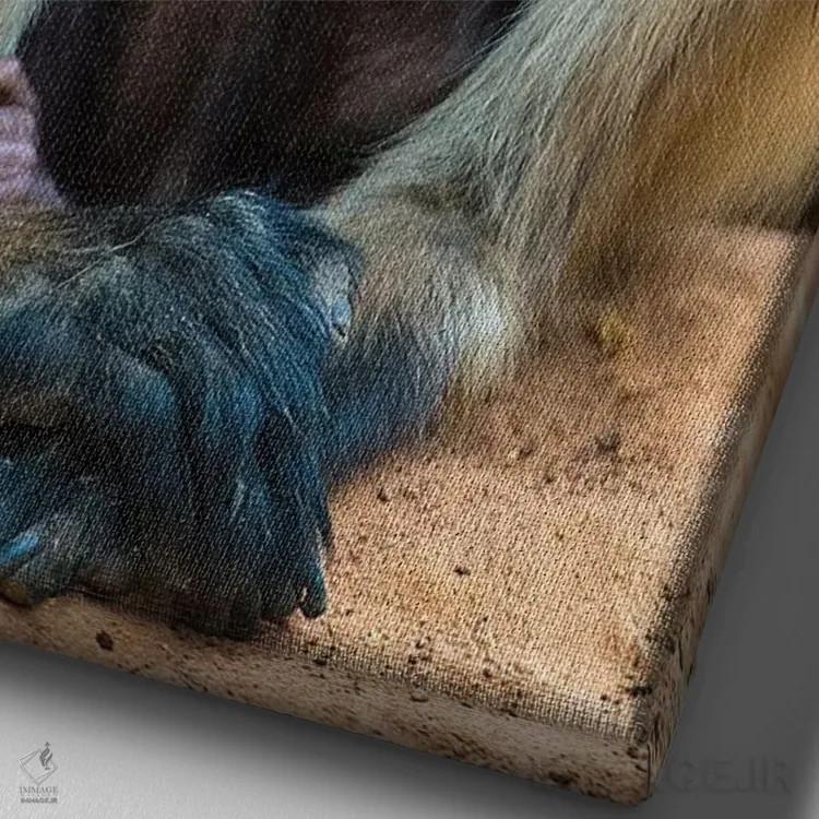 تابلو دکوراتیو Dubai, UAE" - "آبنمای داخلی، دبی، امارات" اثر پانورامیک ایمجز - نمای نزدیک بافت بوم