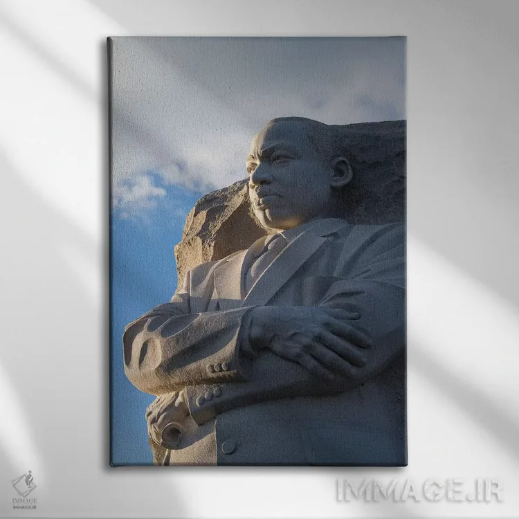 تابلو دکوراتیو National Mall, Washington DC, USA" - "یادبود مارتین لوت… اثر پانورامیک ایمجز - نمای روبهرو روی دیوار