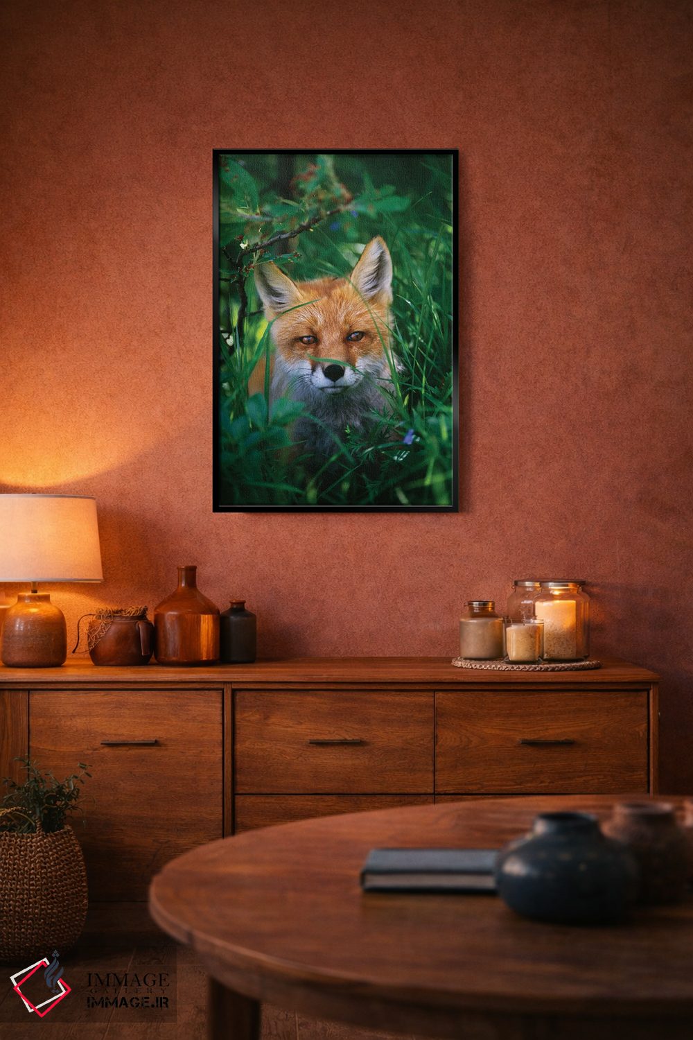 تابلو دکوراتیو Portrait, Denali National Park, Alaska, USA" - "روباه ق… اثر پانورامیک ایمجز - D5B