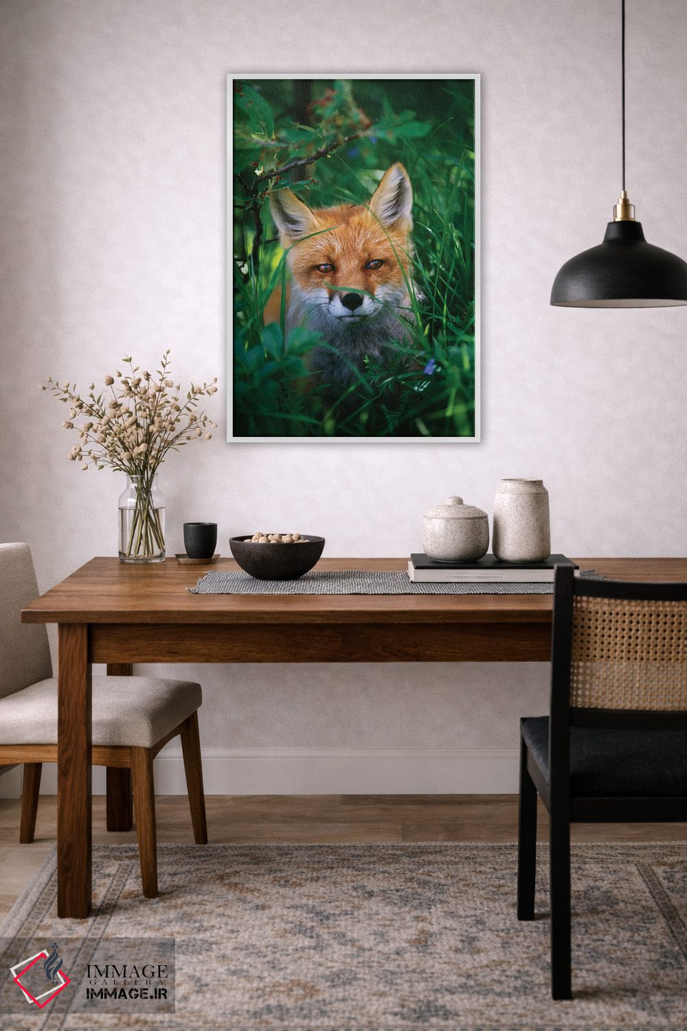 تابلو دکوراتیو Portrait, Denali National Park, Alaska, USA" - "روباه ق… اثر پانورامیک ایمجز - D3W