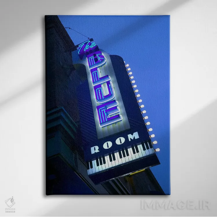 تابلو دکوراتیو 18th & Vine Historic Jazz District, Kansas City, Missou… اثر پانورامیک ایمجز - نمای روبهرو روی دیوار