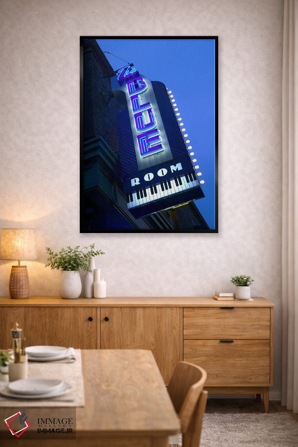 تابلو دکوراتیو 18th & Vine Historic Jazz District, Kansas City, Missou… اثر پانورامیک ایمجز - D4B