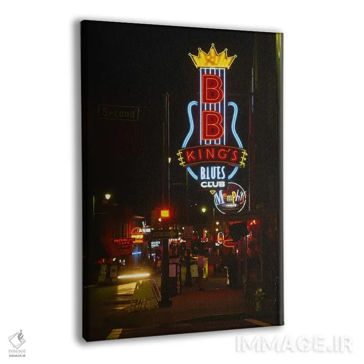 تابلو دکوراتیو B. B. King's Blues Club, Memphis, Shelby County, Tennes… اثر پانورامیک ایمجز - نمای پرسپکتیو محصول