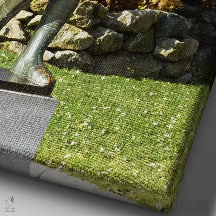 تابلو دکوراتیو Philadelphia Museum Of Art, Benjamin Franklin Parkway… اثر پانورامیک ایمجز - نمای نزدیک بافت بوم