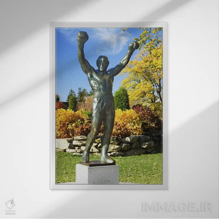 تابلو دکوراتیو Philadelphia Museum Of Art, Benjamin Franklin Parkway… اثر پانورامیک ایمجز - نمای قابدار سفید