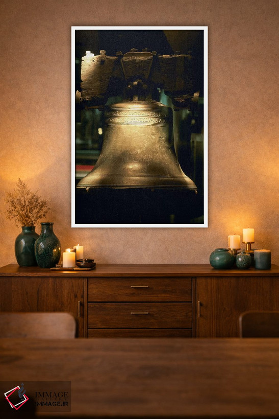 تابلو دکوراتیو Liberty Bell, Philadelphia, Pennsylvania, USA,نمای نزدی… اثر پانورامیک ایمجز - D2W