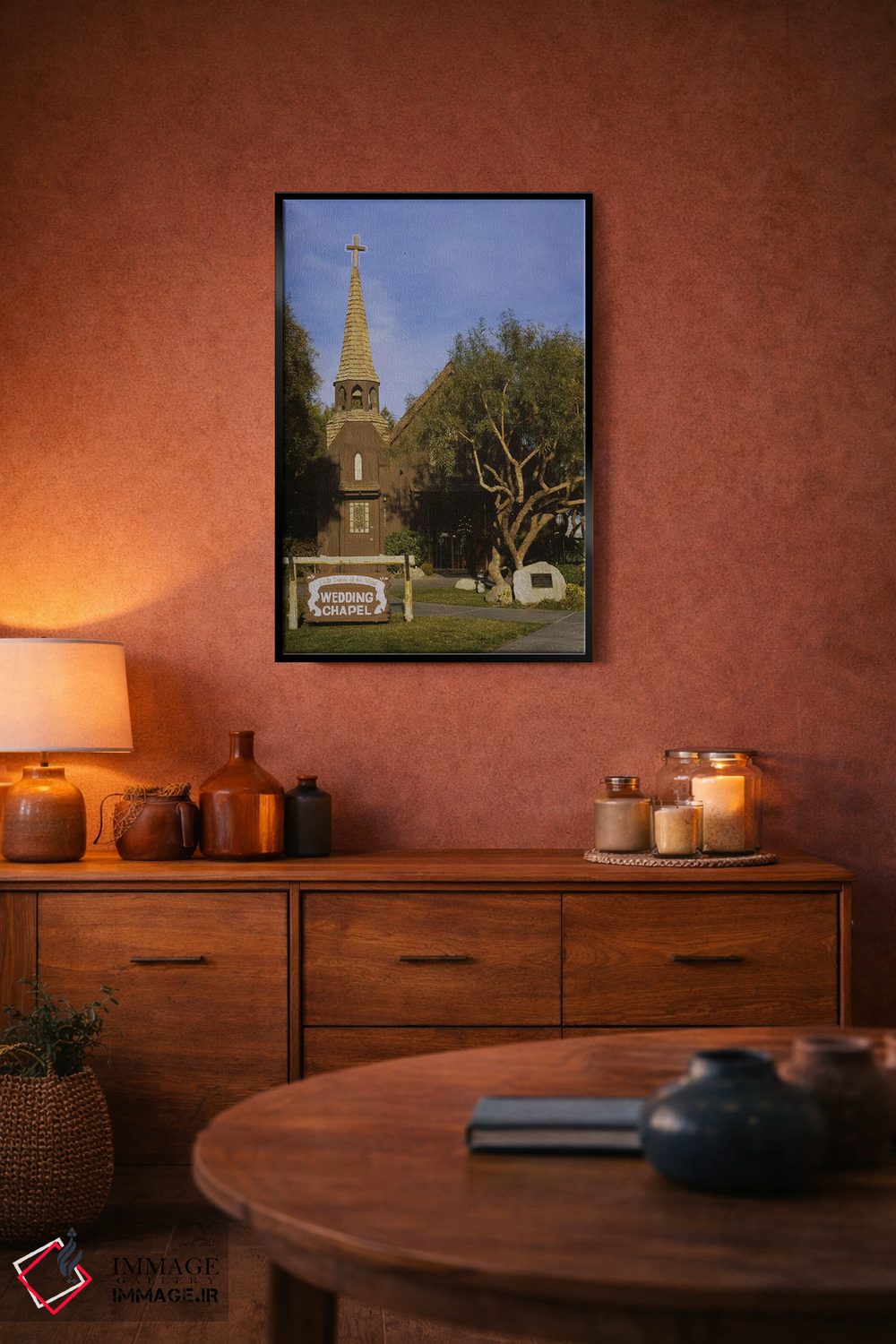 تابلو دکوراتیو The Little Church of the West, Las Vegas, Nevada, USA,ن… اثر پانورامیک ایمجز - D5B