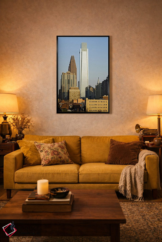تابلو دکوراتیو City Hall, William Penn Statue, Center City, Philadelph… اثر پانورامیک ایمجز - D3B