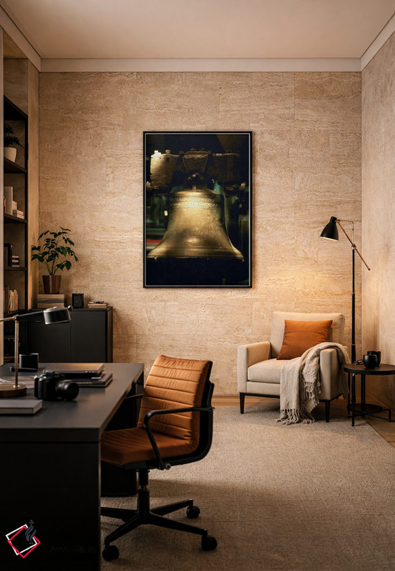 تابلو دکوراتیو Liberty Bell, Philadelphia, Pennsylvania, USA,نمای نزدی… اثر پانورامیک ایمجز - D6B