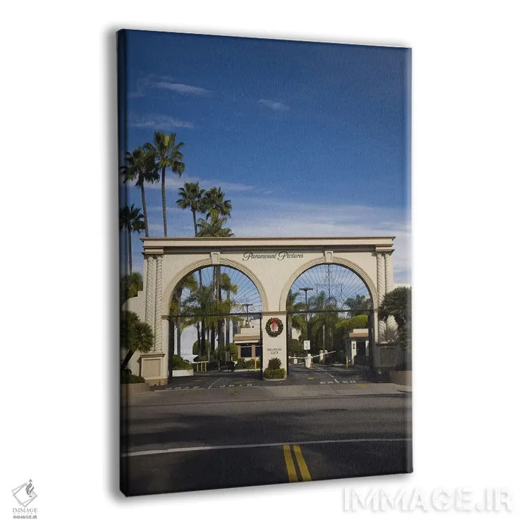 تابلو دکوراتیو Paramount Studios, Melrose Avenue, Hollywood, Los Angel… اثر پانورامیک ایمجز - نمای پرسپکتیو محصول