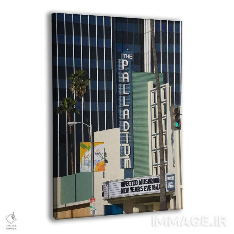 تابلو دکوراتیو Hollywood Palladium, Hollywood, Los Angeles, California… اثر پانورامیک ایمجز - نمای پرسپکتیو محصول