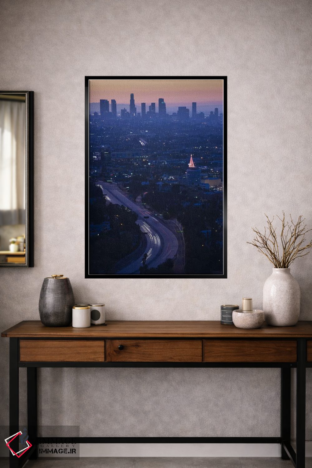 تابلو دکوراتیو Hollywood Freeway, Hollywood, Los Angeles, California… اثر پانورامیک ایمجز - D2B