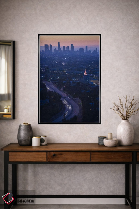تابلو دکوراتیو Hollywood Freeway, Hollywood, Los Angeles, California… اثر پانورامیک ایمجز - D2B
