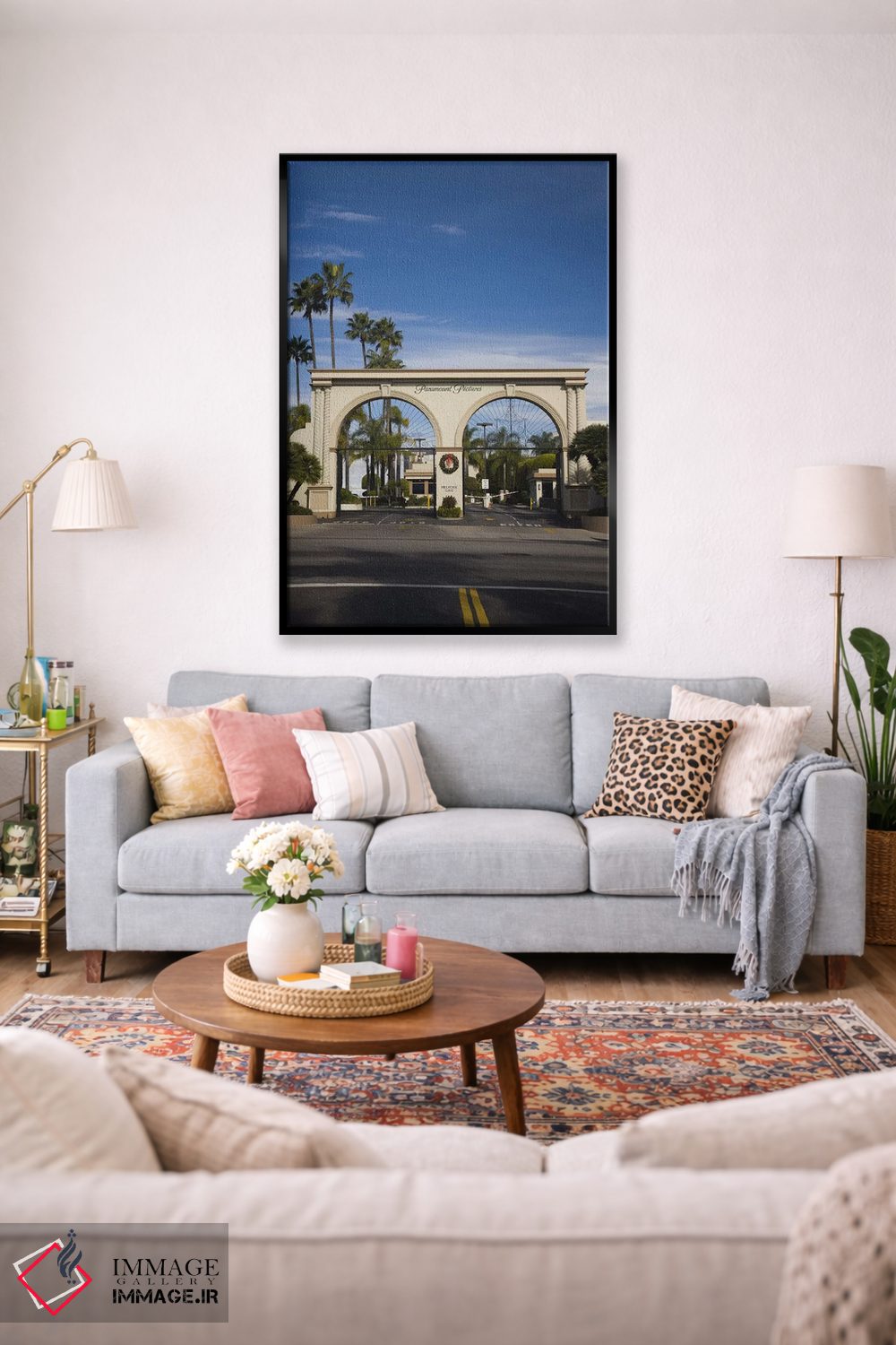 تابلو دکوراتیو Paramount Studios, Melrose Avenue, Hollywood, Los Angel… اثر پانورامیک ایمجز - D2B