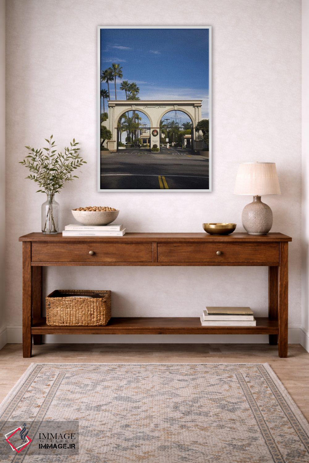 تابلو دکوراتیو Paramount Studios, Melrose Avenue, Hollywood, Los Angel… اثر پانورامیک ایمجز - D3W