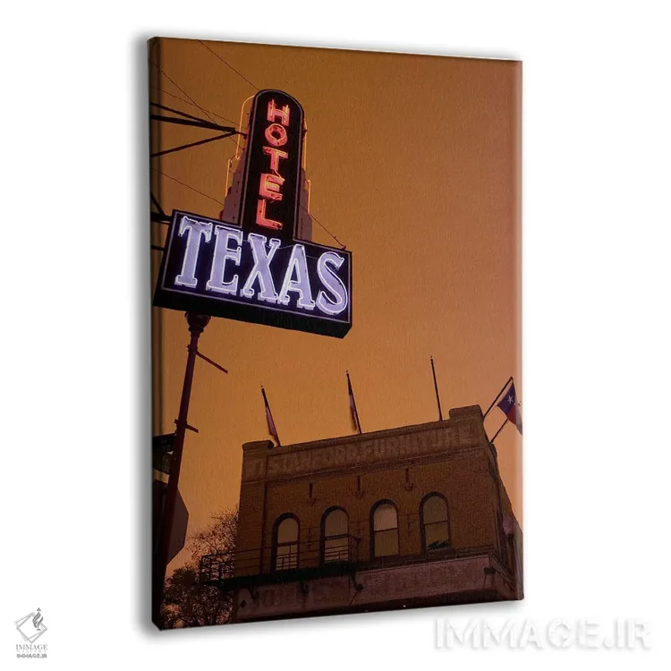 تابلو دکوراتیو Fort Worth Stockyards, Fort Worth, Texas, USA,نمای زاوی… اثر پانورامیک ایمجز - نمای پرسپکتیو محصول