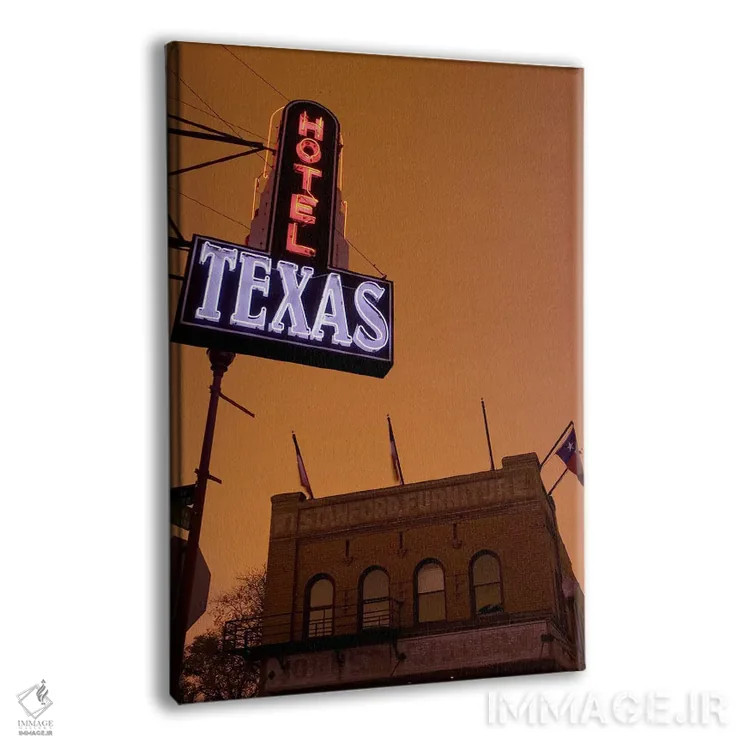 تابلو دکوراتیو Fort Worth Stockyards, Fort Worth, Texas, USA,نمای زاوی… اثر پانورامیک ایمجز - نمای پرسپکتیو محصول