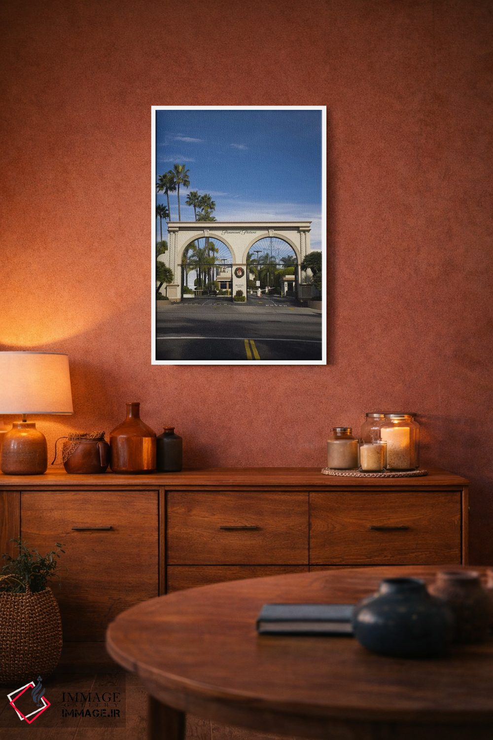 تابلو دکوراتیو Paramount Studios, Melrose Avenue, Hollywood, Los Angel… اثر پانورامیک ایمجز - D4W