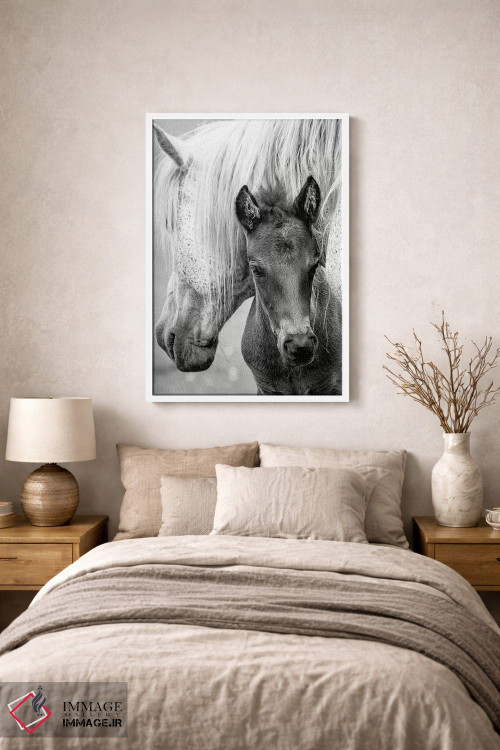 تابلو مدرن کره اسب اثر جکی پارکر - D1W