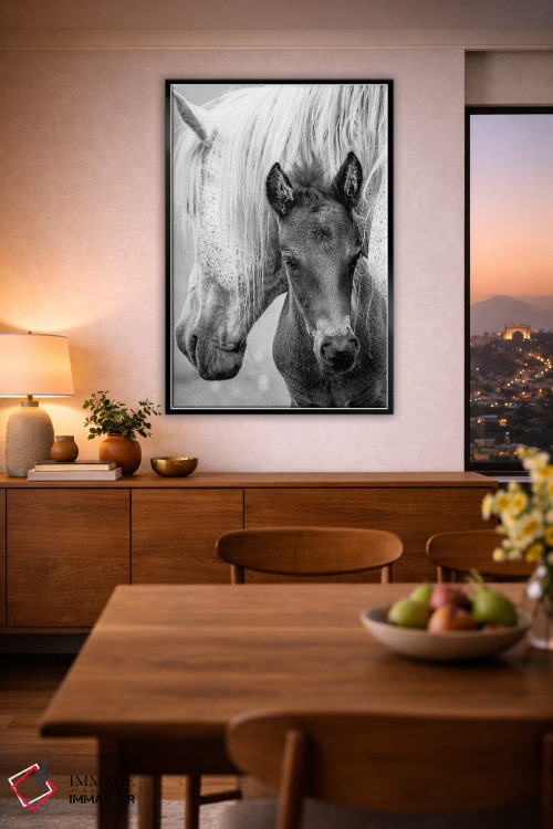 تابلو مدرن کره اسب اثر جکی پارکر - D2B