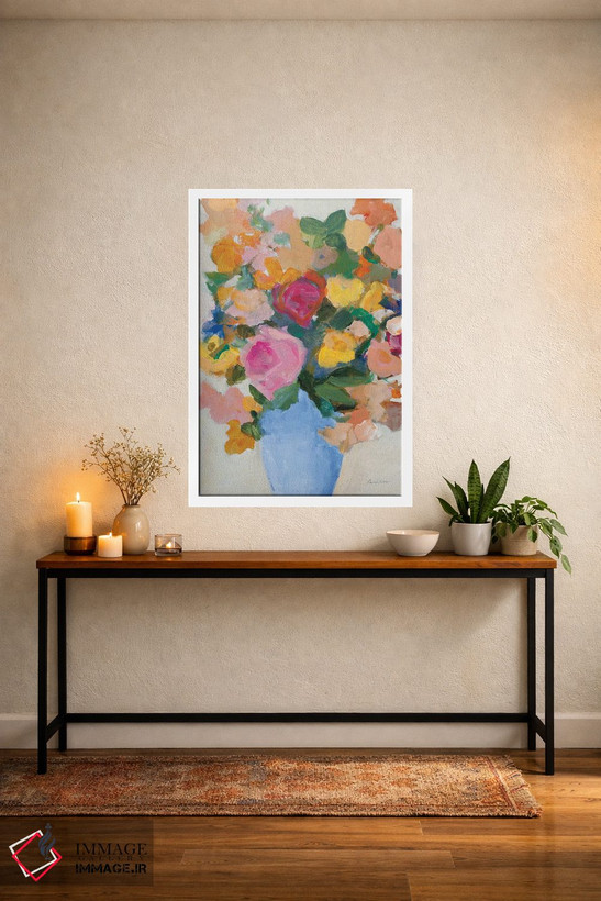 تابلو انتزاعی فراوانی تابستان اثر پاملا مانگر - D3W