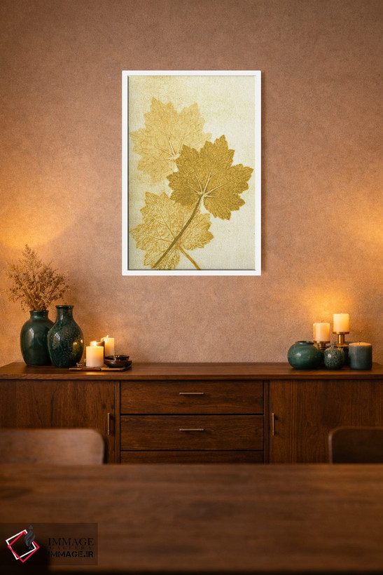 تابلو دکوراتیو کهربای آلومرو اثر پرنیله فولکارلی - D1W