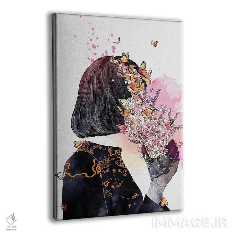 تابلو دکوراتیو پاکسازی ۱ اثر پراید نیاشا - نمای پرسپکتیو محصول