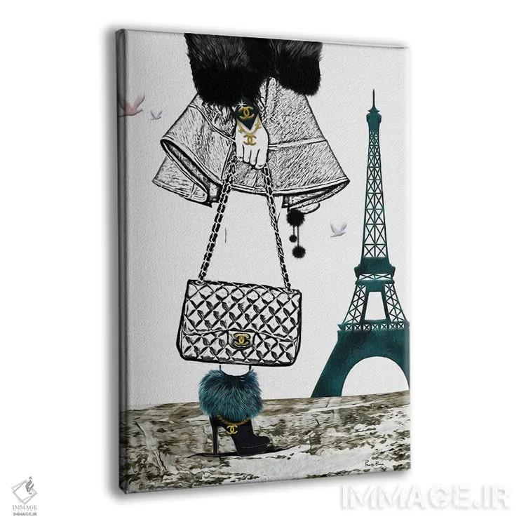 تابلو دکوراتیو Paris I,سلام پاریس شماره 1 اثر پوماکای بارون - نمای پرسپکتیو محصول