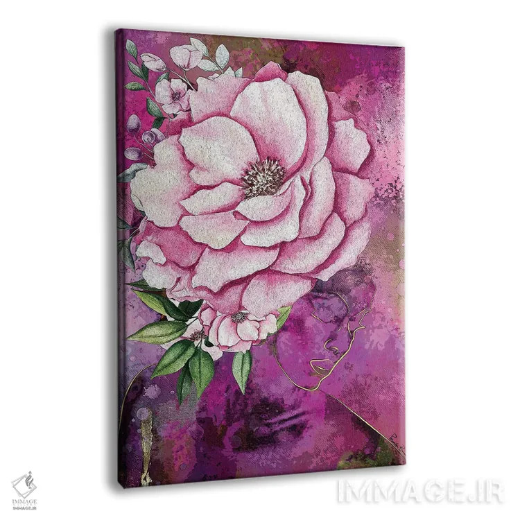 تابلو مینیمال تواضع اثر پوماکای بارون - نمای پرسپکتیو محصول