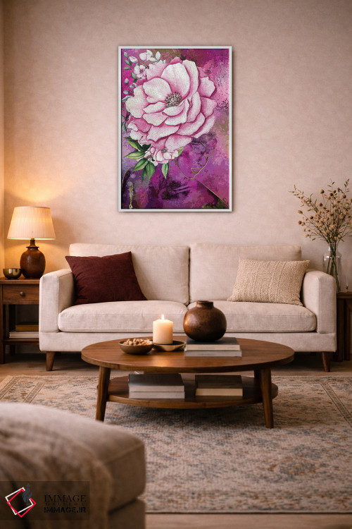 تابلو مینیمال تواضع اثر پوماکای بارون - D3W