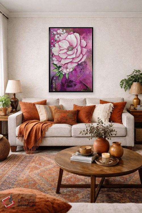 تابلو مینیمال تواضع اثر پوماکای بارون - D4B