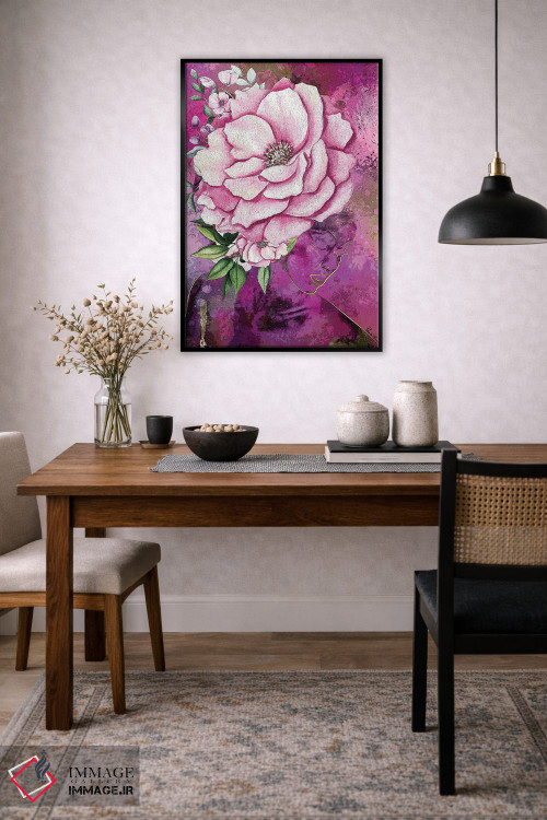 تابلو مینیمال تواضع اثر پوماکای بارون - D5B