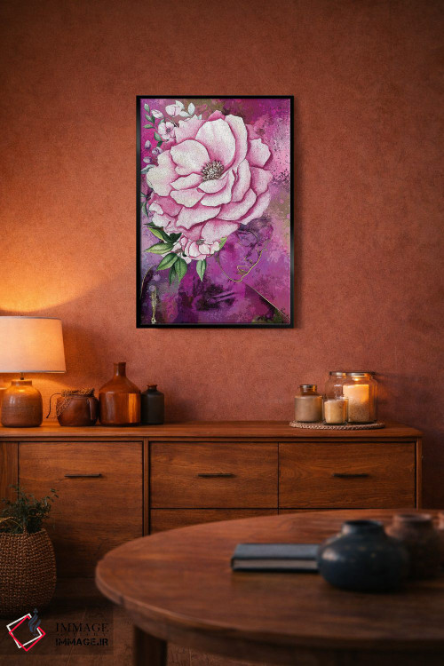 تابلو مینیمال تواضع اثر پوماکای بارون - D6B