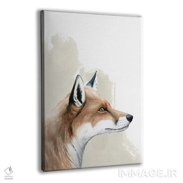 تابلو دکوراتیو دوست جنگل سه اثر گریس پاپ - نمای پرسپکتیو محصول