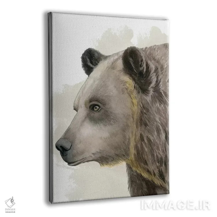 تابلو دکوراتیو دوست جنگل دو اثر گریس پاپ - نمای پرسپکتیو محصول