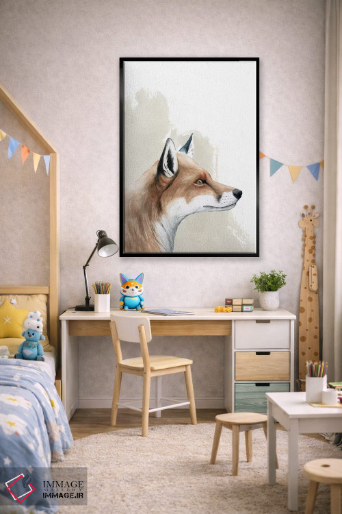 تابلو دکوراتیو دوست جنگل سه اثر گریس پاپ - D3B