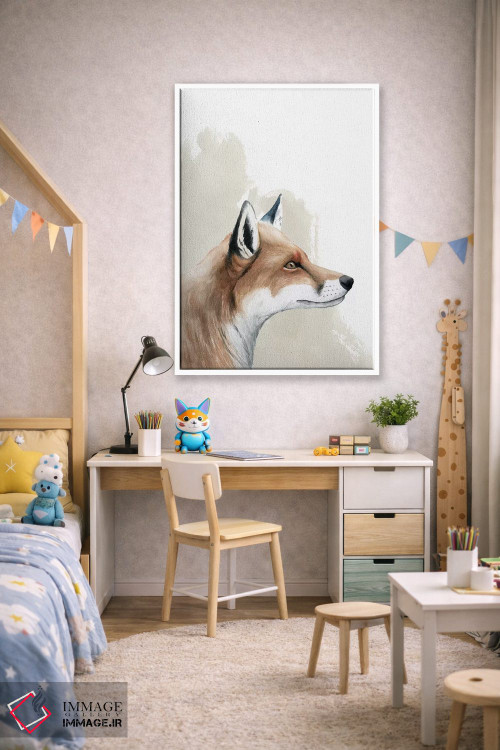 تابلو دکوراتیو دوست جنگل سه اثر گریس پاپ - D2W