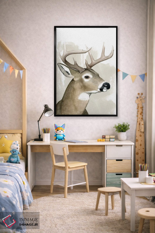 تابلو دکوراتیو دوست جنگل یک اثر گریس پاپ - D2B