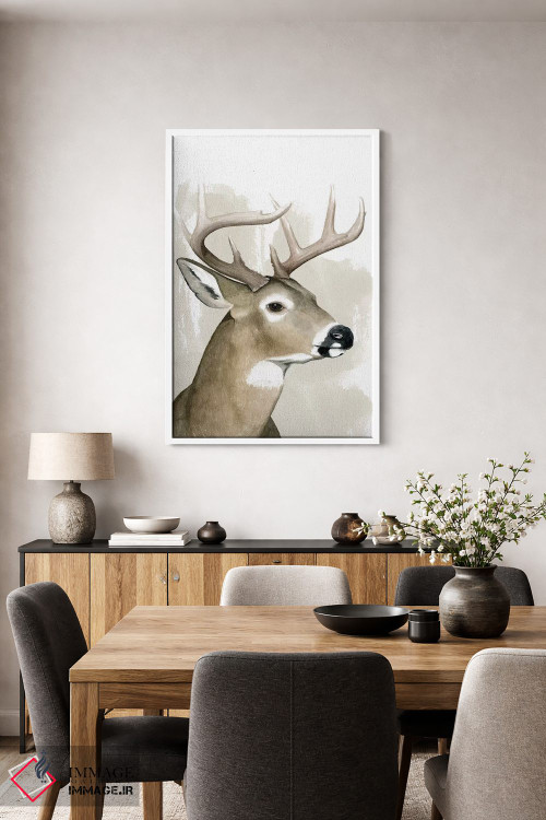 تابلو دکوراتیو دوست جنگل یک اثر گریس پاپ - D3W