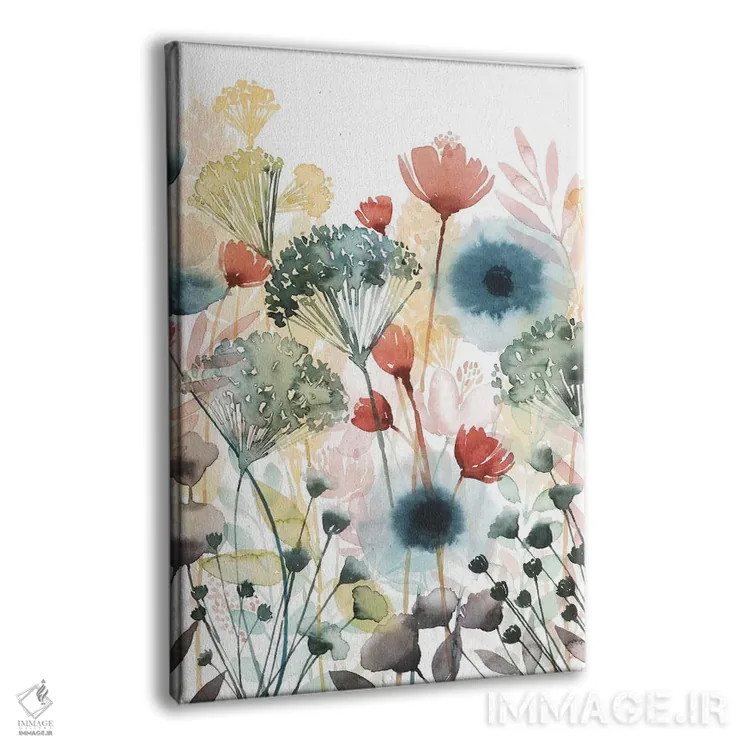 تابلو دکوراتیو خرده ریزهای آفتابی یک اثر گریس پاپ - نمای پرسپکتیو محصول