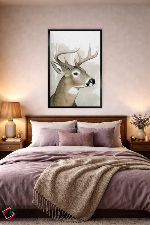 تابلو دکوراتیو دوست جنگل یک اثر گریس پاپ - D5B