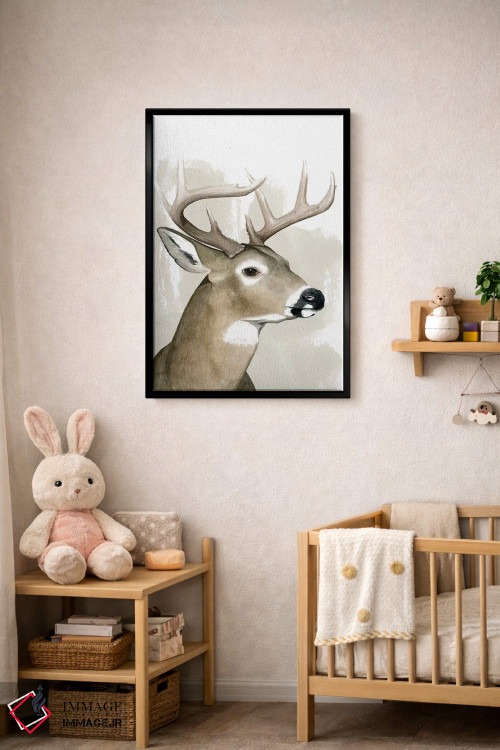 تابلو دکوراتیو دوست جنگل یک اثر گریس پاپ - D6B