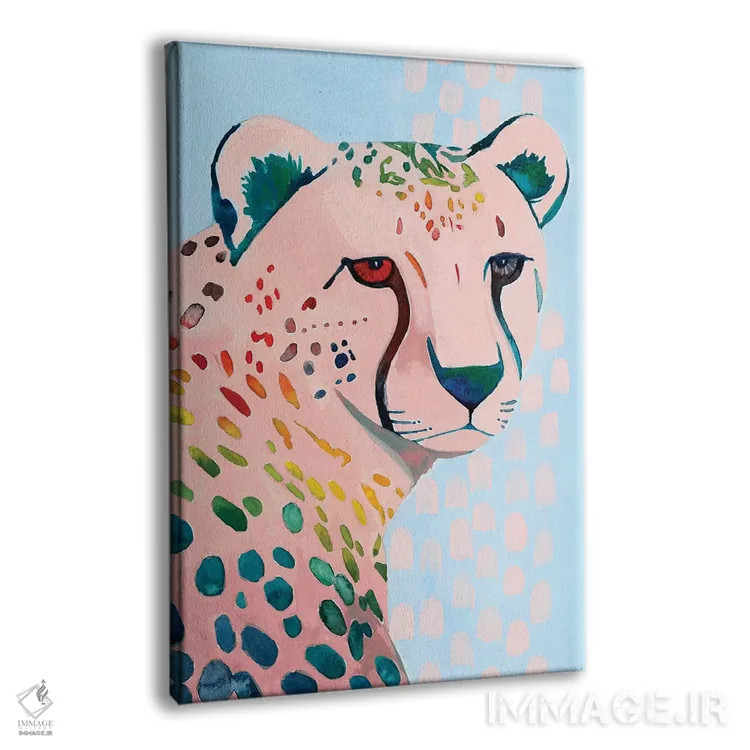 تابلو دکوراتیو طیف جنگلی سه اثر گریس پاپ - نمای پرسپکتیو محصول